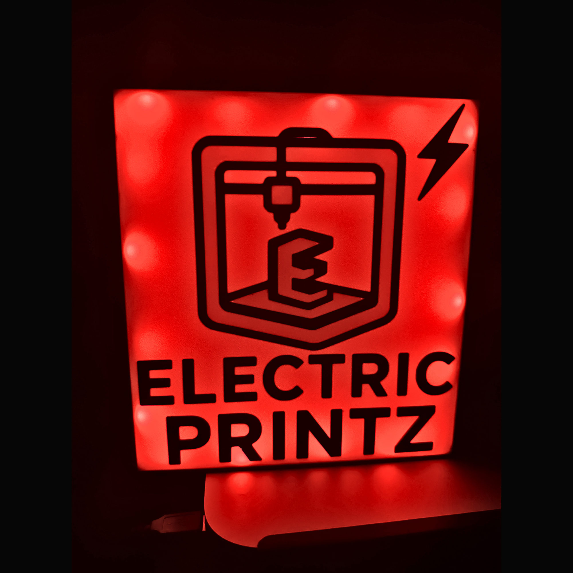 Custom 3D Printed LED Sign - Personalized Light Up Sign | Name Sign | Room Decor | LED Desk Sign | Gamer Sign | Gifts for Kids & Adults