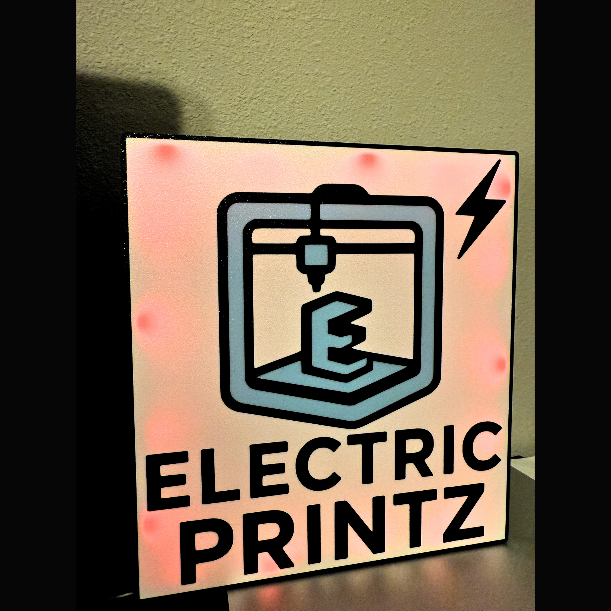 Custom 3D Printed LED Sign - Personalized Light Up Sign | Name Sign | Room Decor | LED Desk Sign | Gamer Sign | Gifts for Kids & Adults