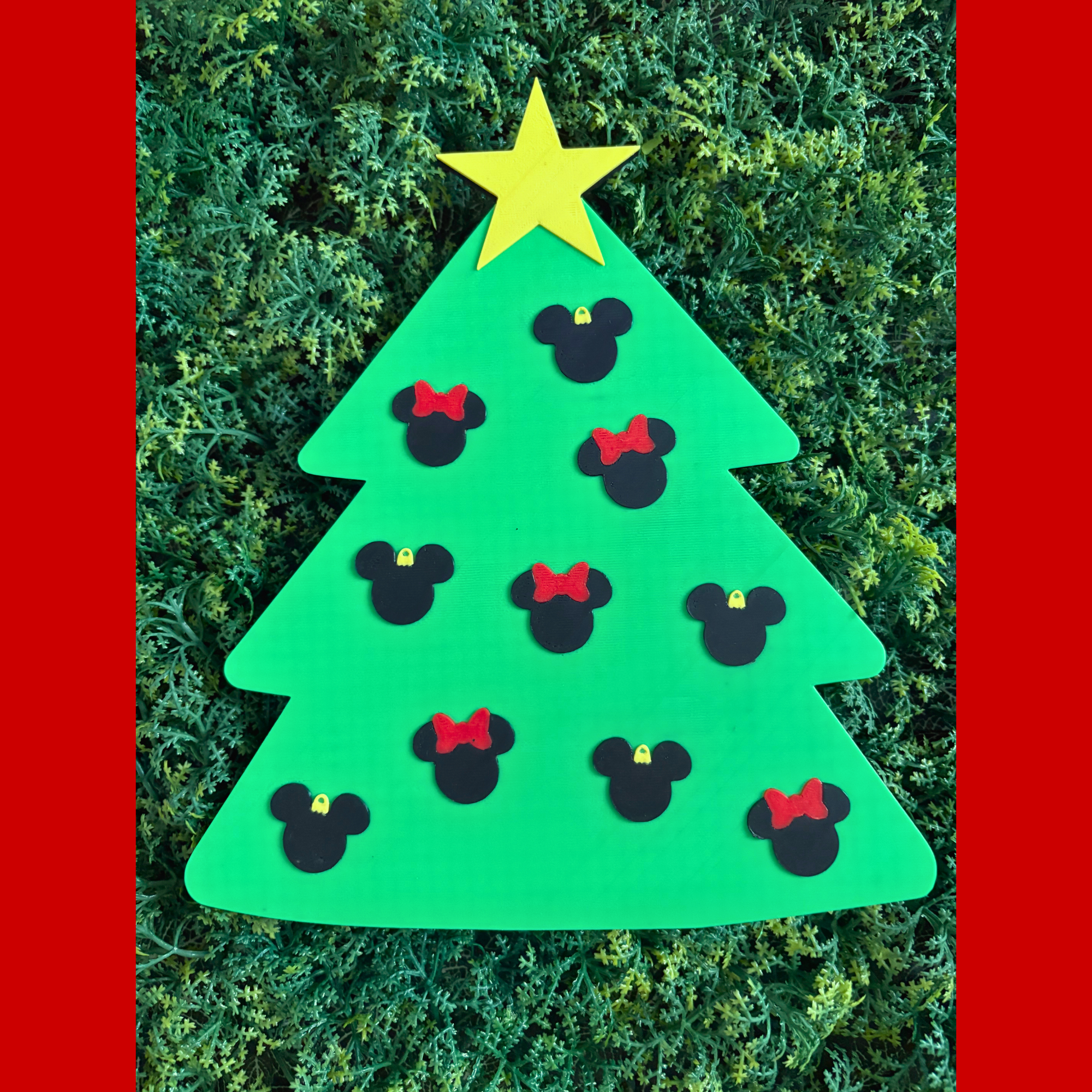Mickey Christmas Tree Kit for Disney Door Decor