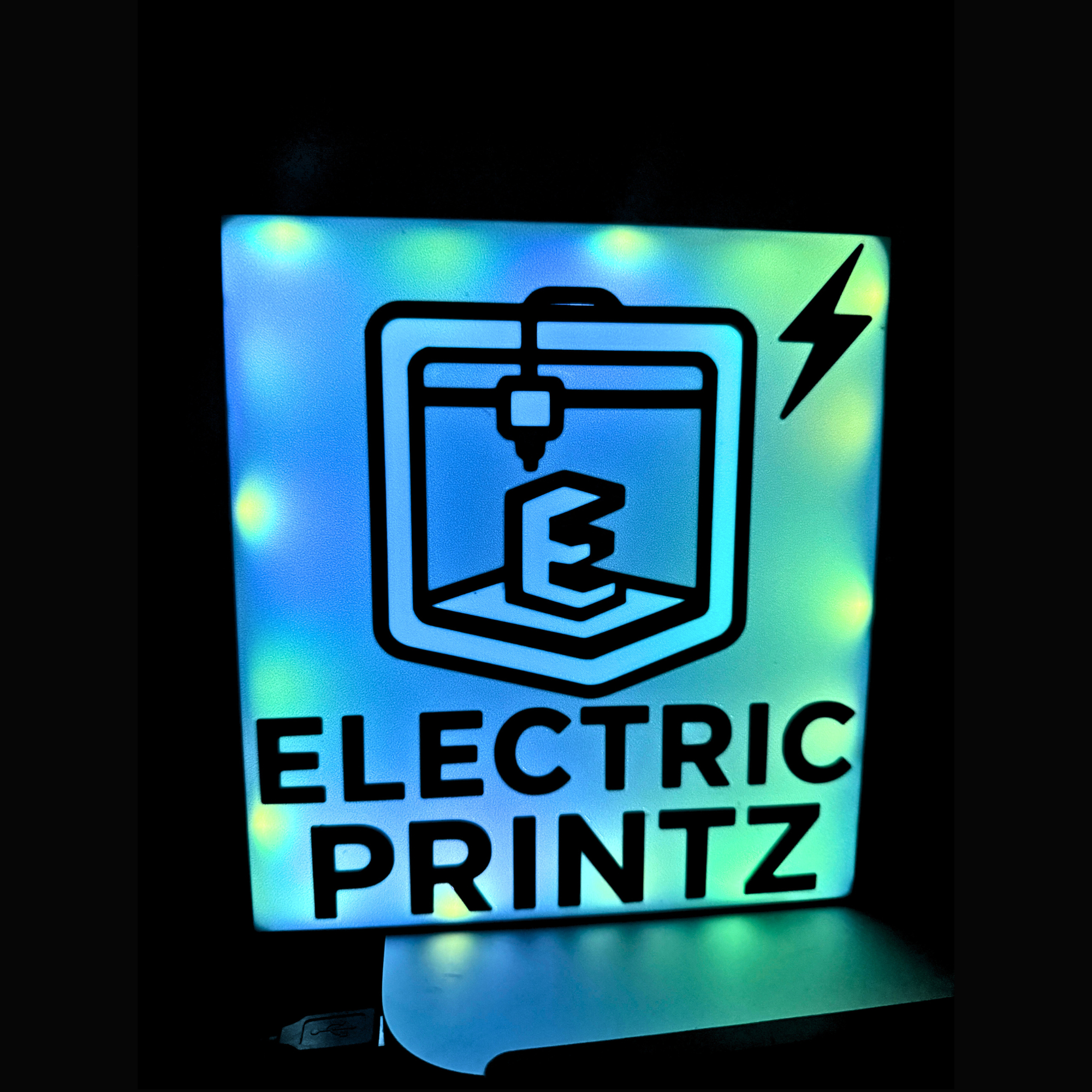 Custom 3D Printed LED Sign - Personalized Light Up Sign | Name Sign | Room Decor | LED Desk Sign | Gamer Sign | Gifts for Kids & Adults