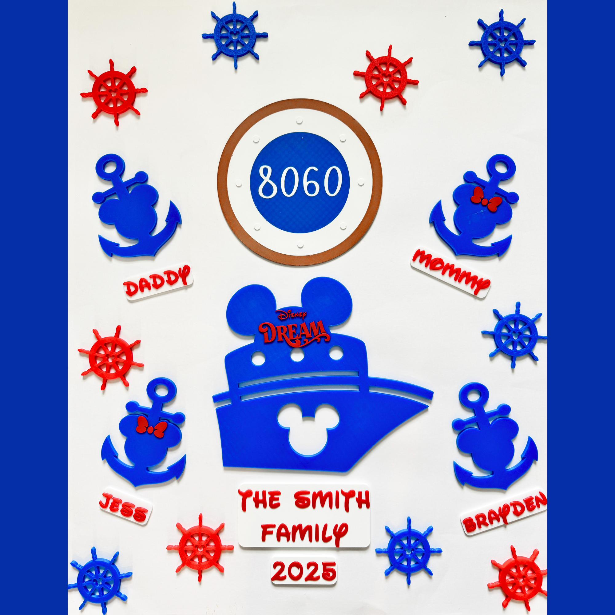 Disney Cruise Ship Door Decor Kit