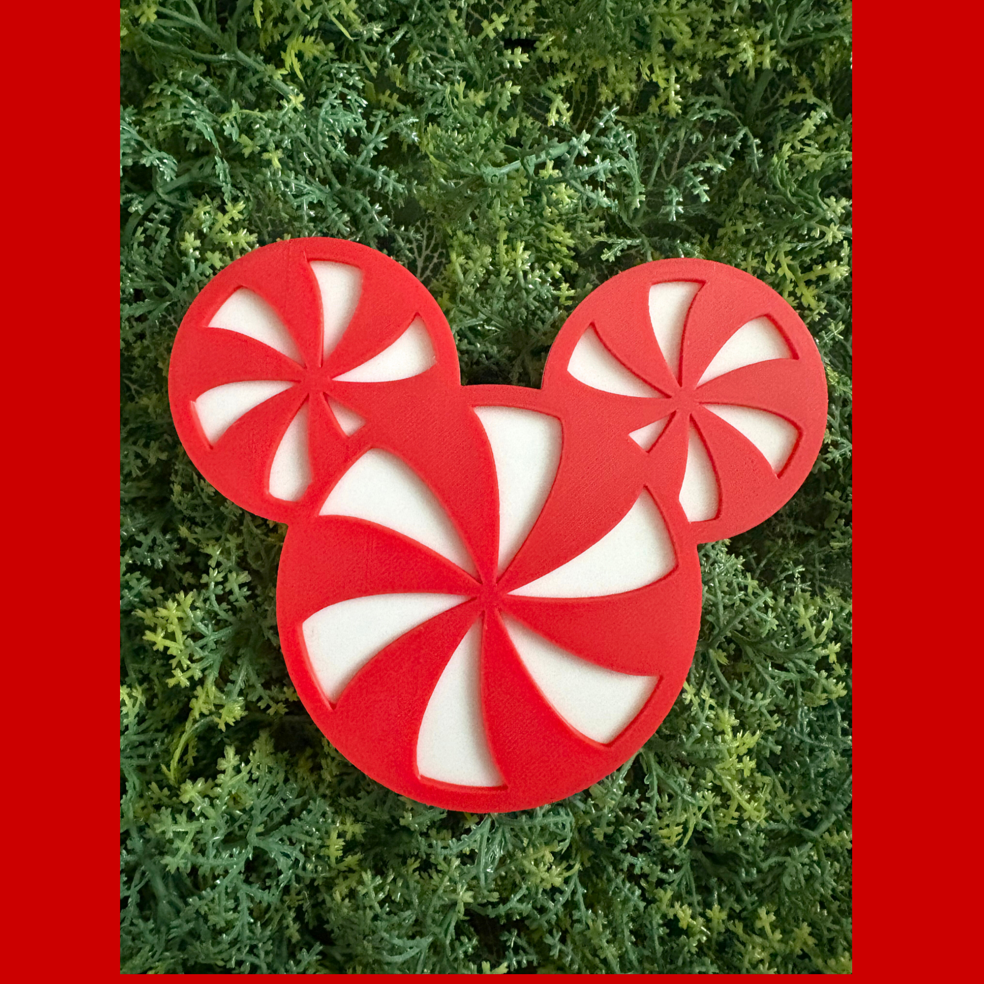 Mickey Christmas Wreath Disney Cruise Door Decor Kit