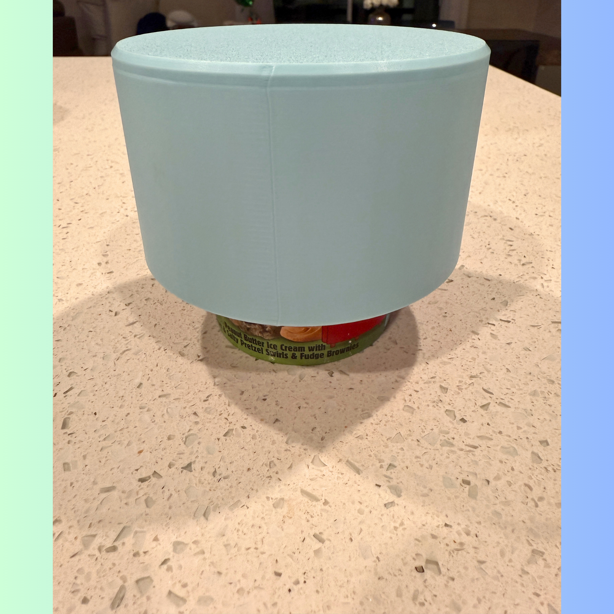 Ice Cream Pint Protector Maze Lid - Keep Snack Thieves Away