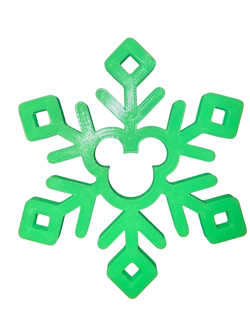 Mickey Head Snowflake Magnet for Cruise Door