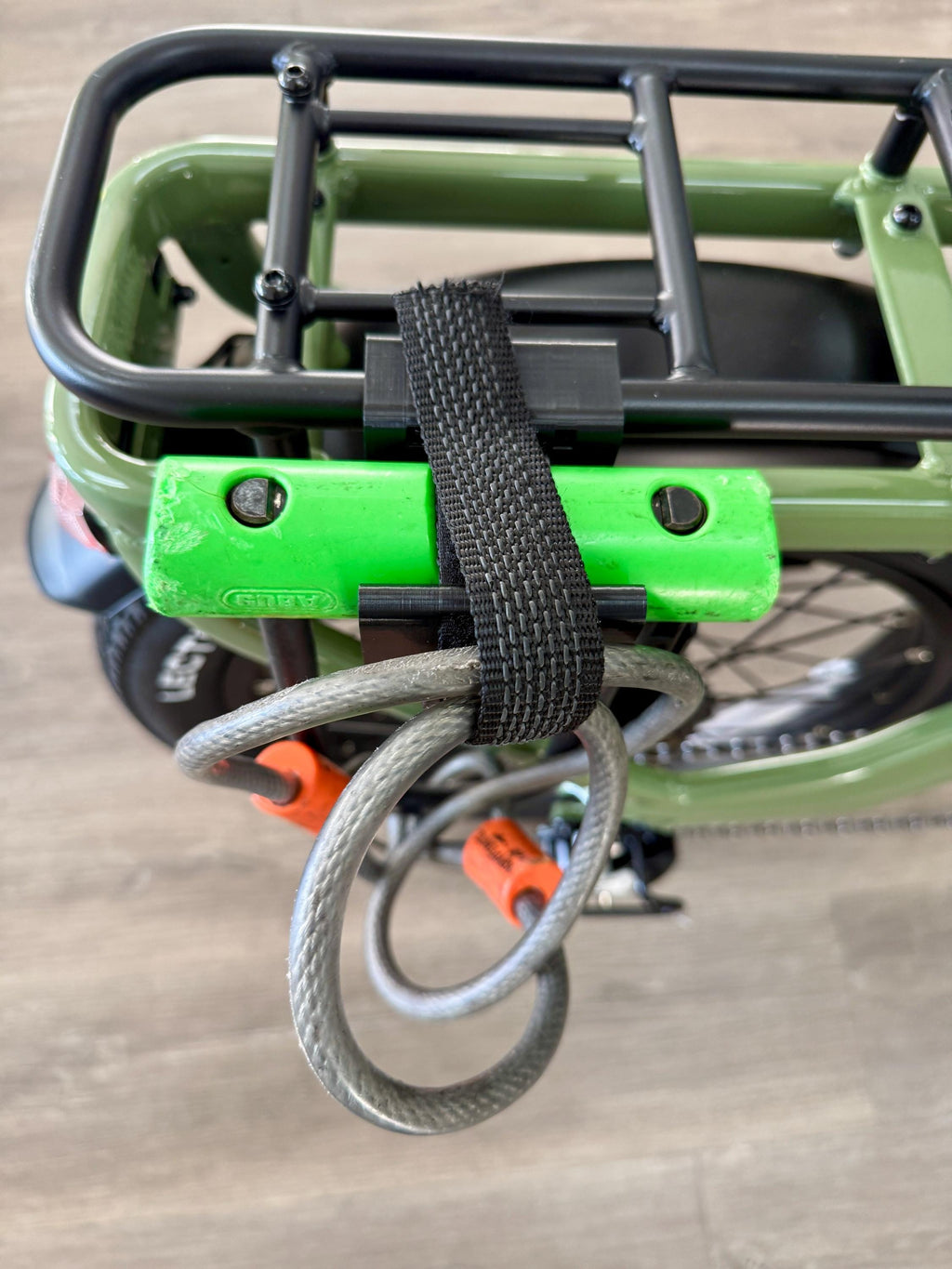 Bike U-Lock Holder | Universal Rack Mount