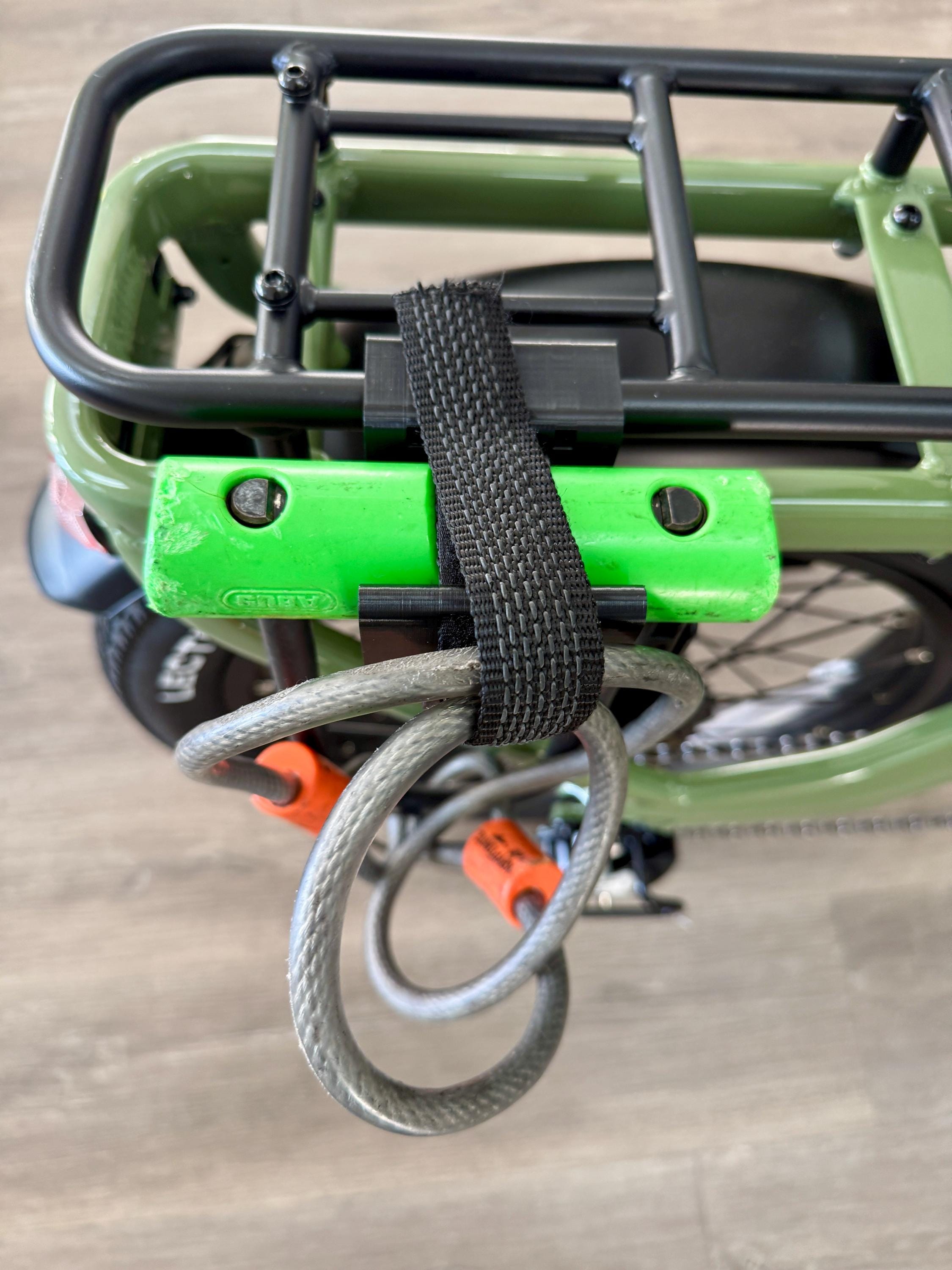 Bike U-Lock Holder | Universal Rack Mount