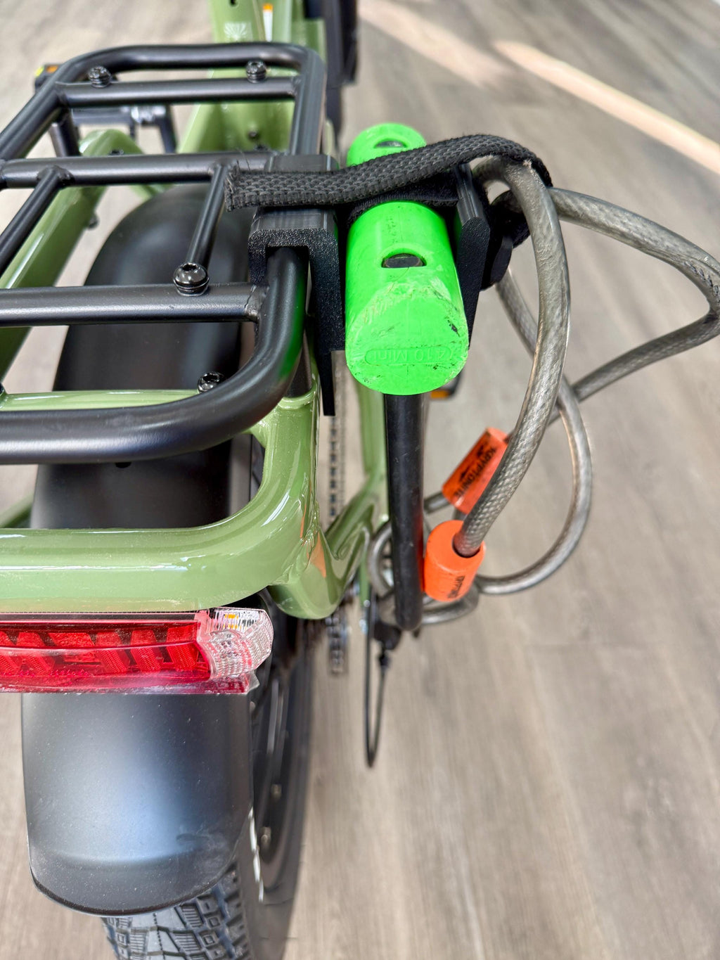 Bike U-Lock Holder | Universal Rack Mount