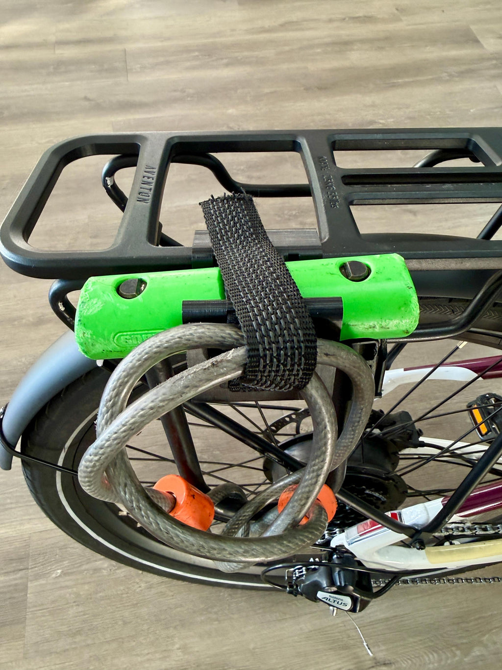 Bike U-Lock Holder | Universal Rack Mount